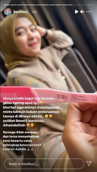 istri ikbal fauzi hamil © 2021 Instagram istri ikbal fauzi hamil © 2021 Instagram