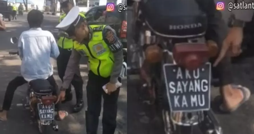 tulisan di sepeda motor yang romantis tapi bucin abis © 2021 1cak.com tulisan di sepeda motor yang romantis tapi bucin abis © 2021 1cak.com