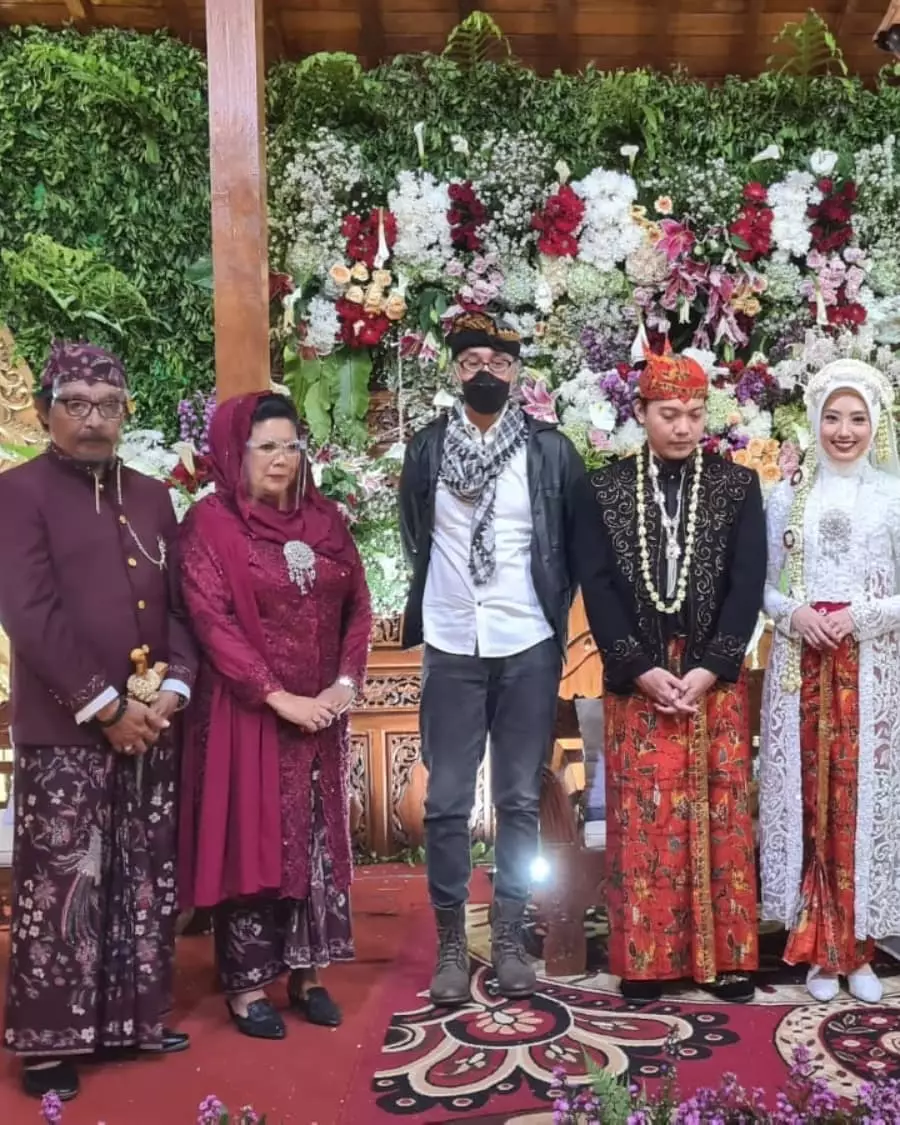 resepsi pernikahan anak sujiwo © 2021 Instagram