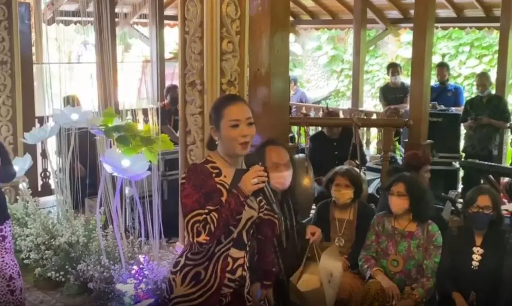 resepsi pernikahan anak sujiwo © 2021 Instagram