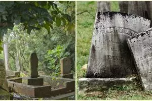 Bikin heboh, pria ini temukan rambut misterius dari dalam kuburan