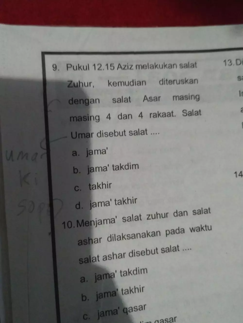 soal lucu di buku LKS bikin susah jawab nih © 2021 1cak.com