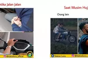 11 Meme lucu beda nasib aku vs orang lain ini bikin senyum kecut