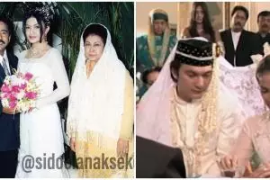 7 Beda gaya pernikahan Doel-Sarah dan Zaenab-Hendri di sinetron