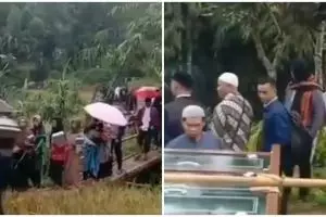 Viral pria bawa perabotan rumah untuk seserahan, dikira pindahan