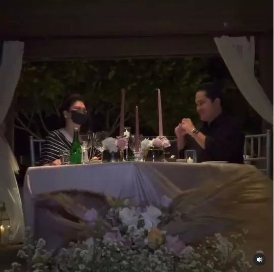 erick thohir beri anak kambing © 2021 Instagram