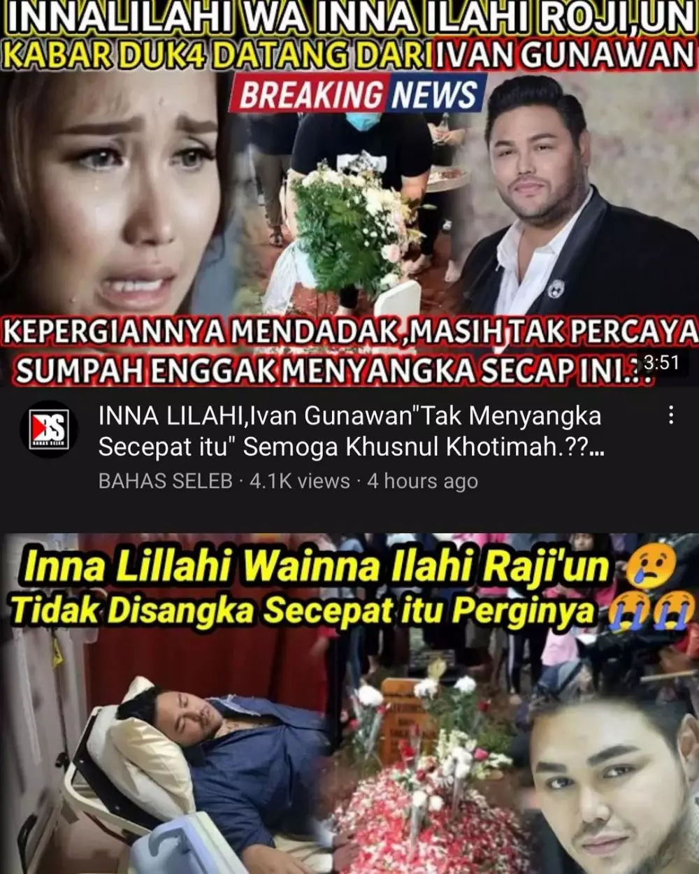 Diisukan meninggal Ivan Gunawan beri tanggapan menohok Instagram Diisukan meninggal Ivan Gunawan beri tanggapan menohok Instagram