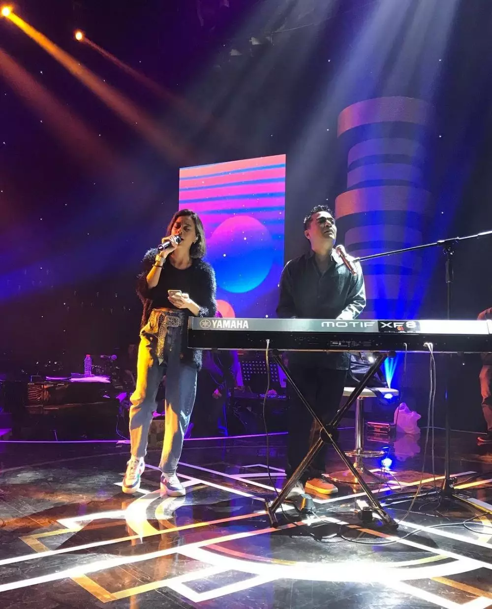 Kebersamaan Eva Celia dan Indra Lesmana © Instagram