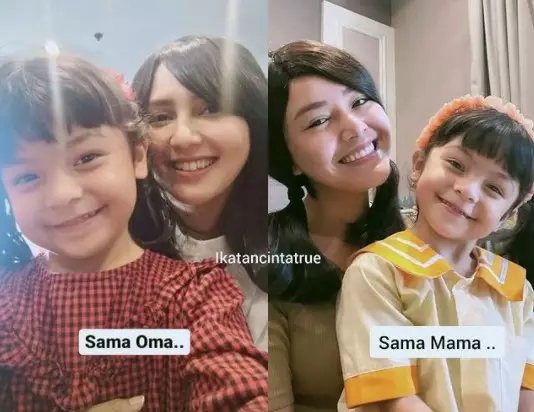 foto bukti Andin & Sofia mirip dari berbagai sumber