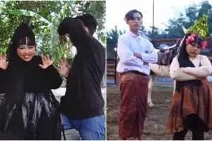 7 Potret Kekeyi cover MV Lisa Blackpink, mekeup-nya antimainstream