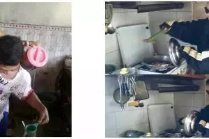 11 Momen lucu banyak gaya waktu di dapur, bikin nggak habis pikir