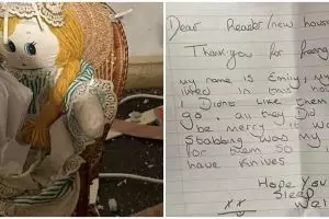 Surat misterius ditemukan dalam tembok, ini penjelasan pemilik rumah