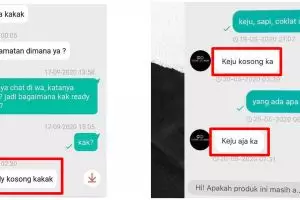 11 Balasan chat penjual online shop ini bikin pembeli jadi bingung