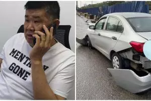 Miris, kakek ini tanggung perbaikan mobil hadiahnya pada orang lain