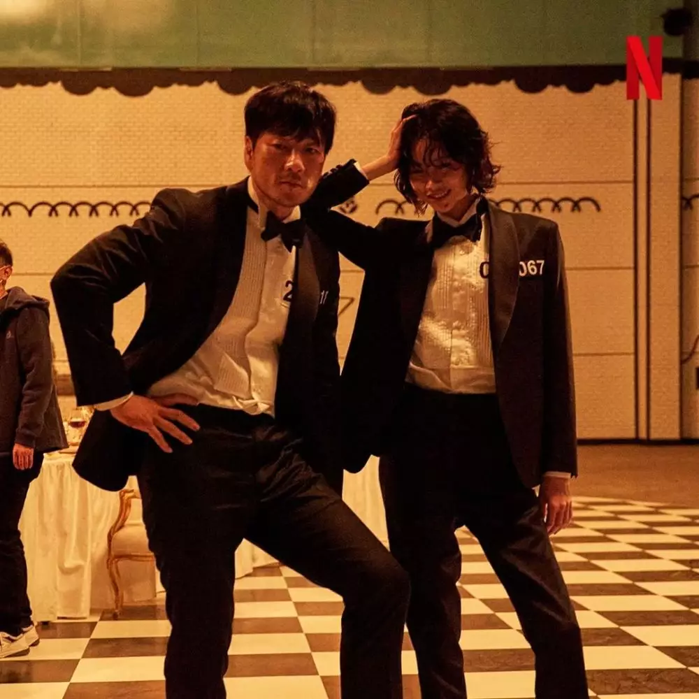 Potret pemain Squid Game di belakang layar Instagram/@theswoonnetflix