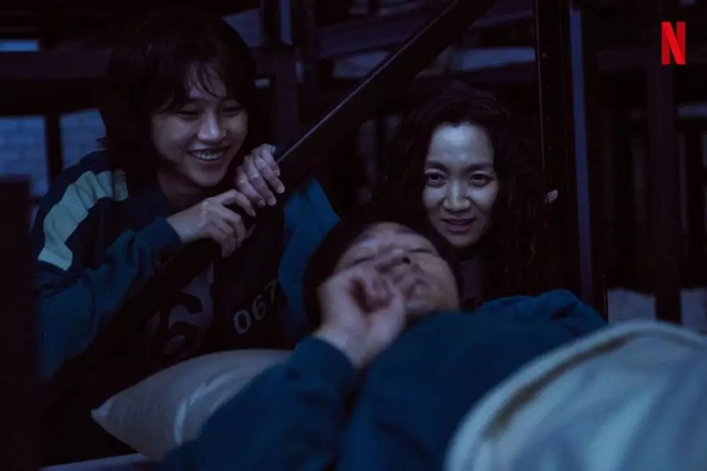 Potret pemain Squid Game di belakang layar Instagram/@theswoonnetflix