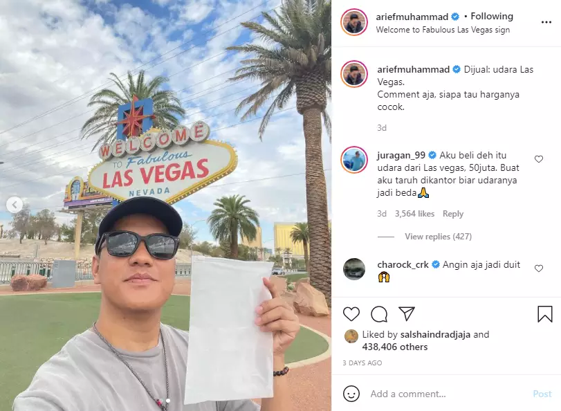 Arief Muhammad salurkan bantuan pada guru honorer Instagram