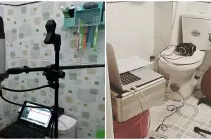 11 Cara nyeleneh manfaatkan kamar mandi ini kreatif banget