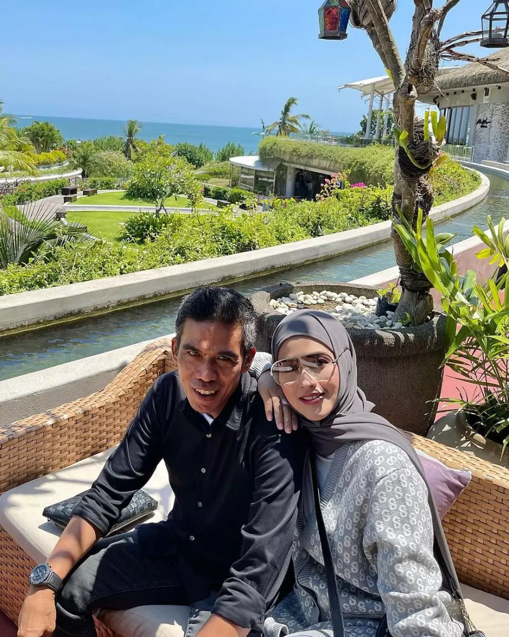 Potret Meggy Wulandari dan Suami babymoon ke Bali Instagram Potret Meggy Wulandari dan Suami babymoon ke Bali Instagram
