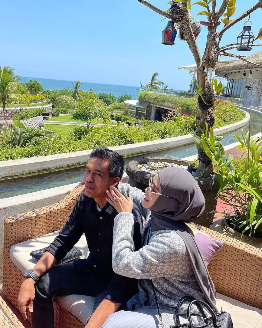 Potret Meggy Wulandari dan Suami babymoon ke Bali Instagram Potret Meggy Wulandari dan Suami babymoon ke Bali Instagram