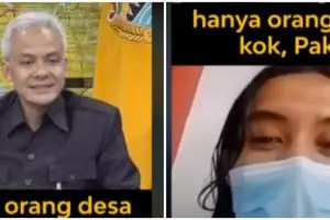 Jawab arti 'sontoloyo', mahasiswa ini dapat HP dari Ganjar Pranowo
