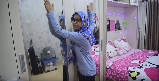 kamar ria ricis di rumah lama dan baru © YouTube kamar ria ricis di rumah lama dan baru © YouTube