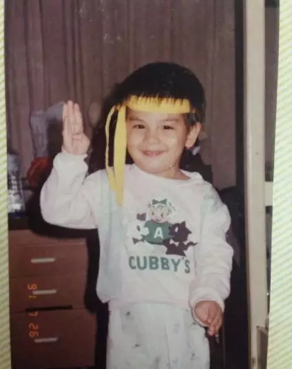 Potret masa kecil Glenn Alinskie dari berbagai sumber Potret masa kecil Glenn Alinskie dari berbagai sumber