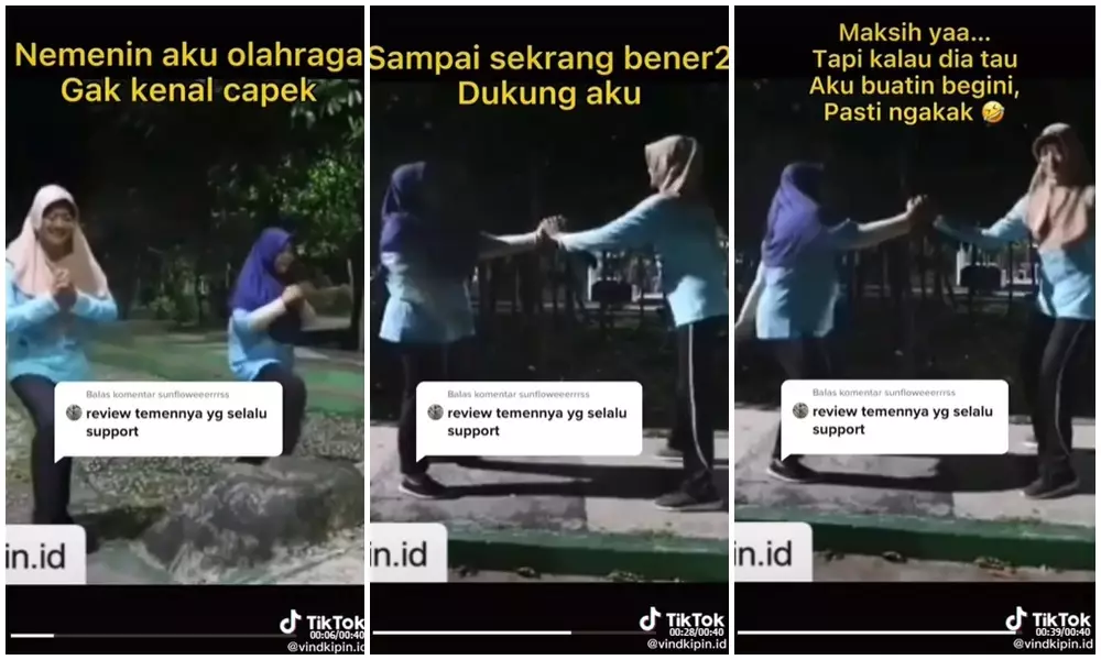 diet dibantu teman © 2021 TikTok