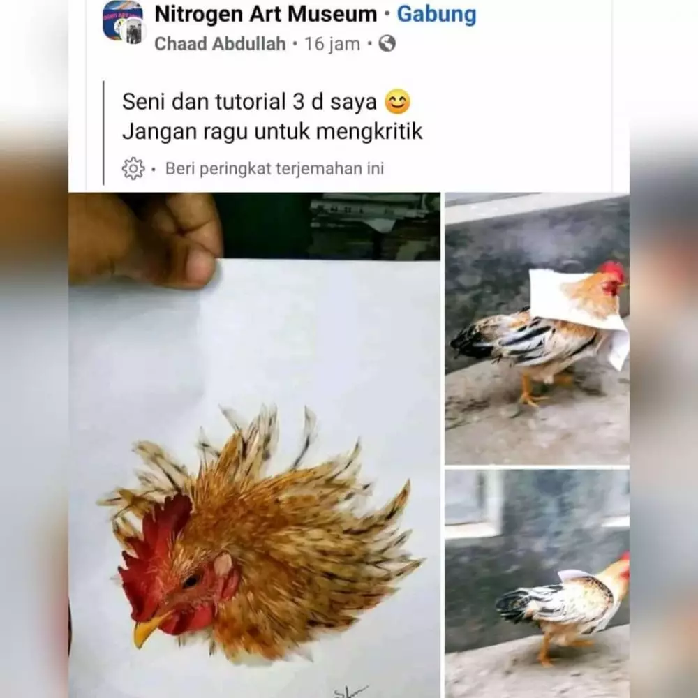 status FB lucu mau pamer yang malah bohong banget © 2021 instagram.com