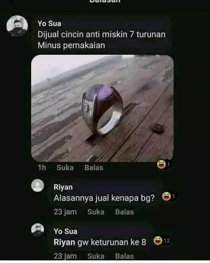status FB lucu mau pamer yang malah bohong banget © 2021 instagram.com