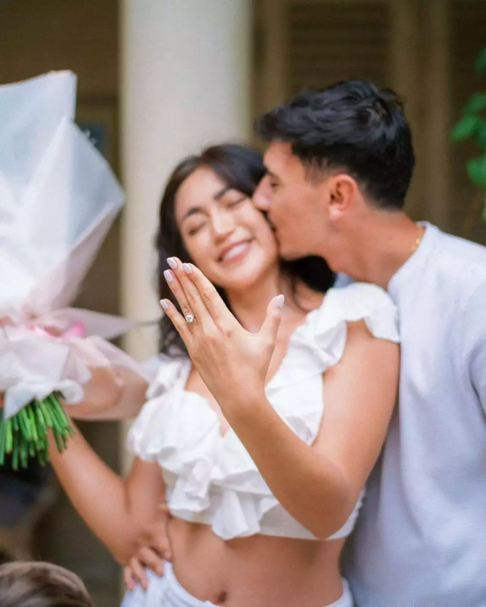 Potret Jessica Iskandar dilamar Vincent Andrianto Instagram Potret Jessica Iskandar dilamar Vincent Andrianto Instagram