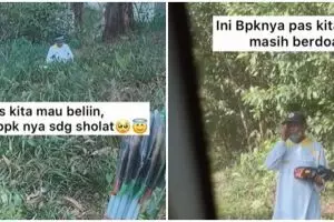 Momen haru penjual sapu dapat rezeki nomplok, diberi uang hingga HP