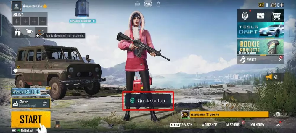 Trik chicken dinner PUBG pro player  © 2021 berbagai sumber