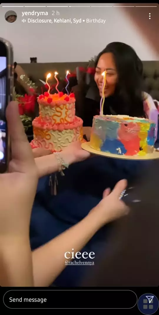 Momen ultah Rachel Vennya dari berbagai sumber