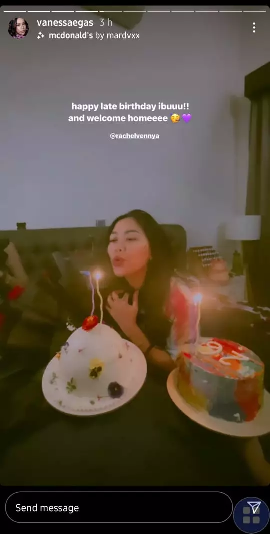 Momen ultah Rachel Vennya dari berbagai sumber