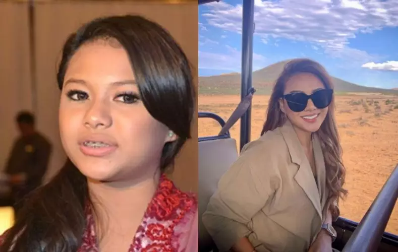 potret dulu dan kini Aurel Hermansyah berbagai sumber