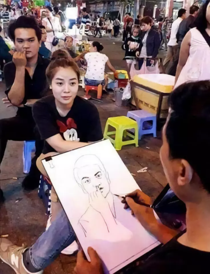 sketsa gagal wajah orang © 2021 berbagai sumber