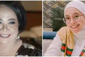 7 Potret persahabatan Aty Kodong dan Lesty Kejora, klop abis