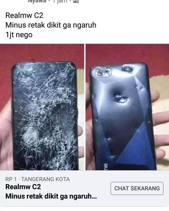status FB lucu jualan banyak minus banget © 2021 instagram.com