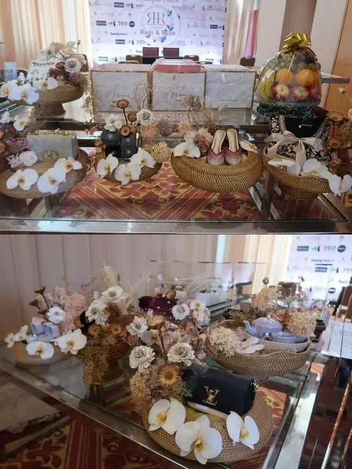 Potret seserahan lamaran seleb dari berbagai sumber