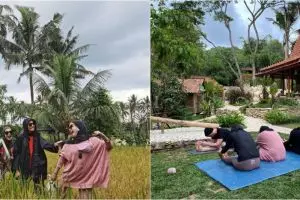 9 Cara Zaskia Mecca quality time saat pandemi, liburan bareng idola