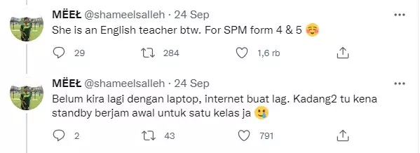 Kisah pilu guru online © Istimewa