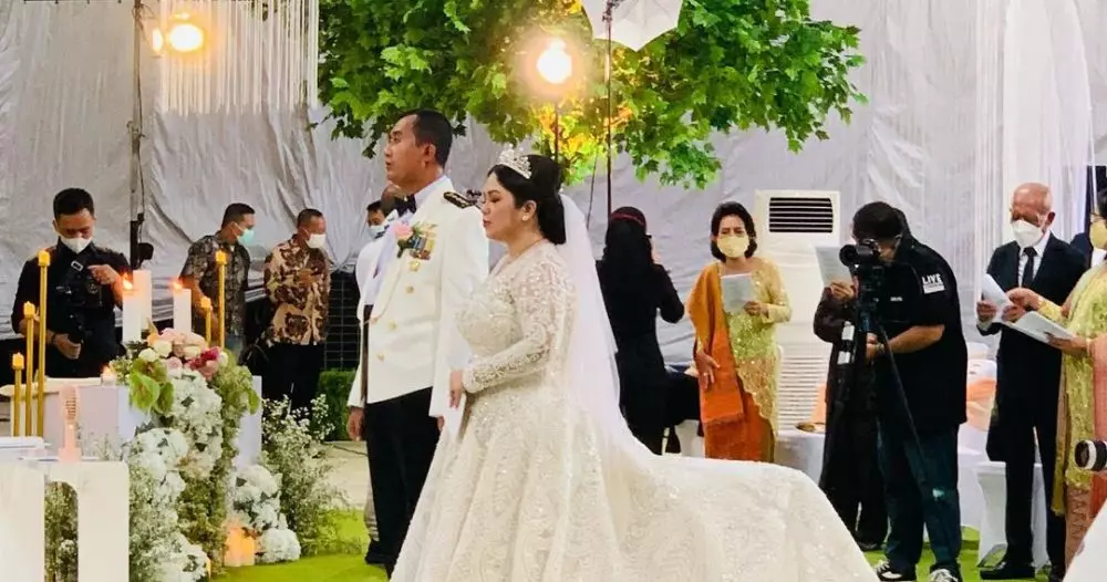 Momen pernikahan Joy Tobing Instagram© 2021 brilio.net