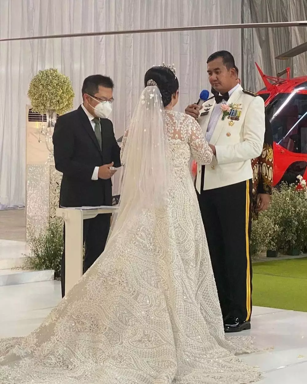 Momen pernikahan Joy Tobing Instagram© 2021 brilio.net