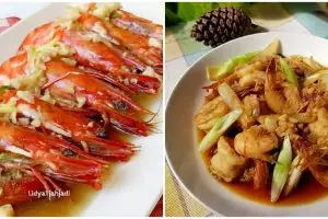 9 Resep udang masak bawang putih, praktis dan istimewa