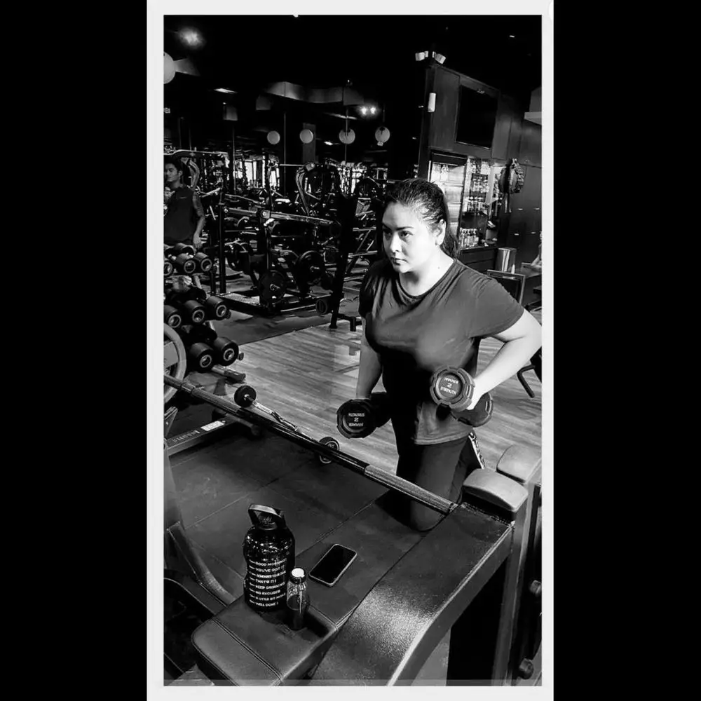 Cerita diet Audy Item © Instagram