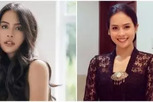 9 Inspirasi kebaya ala Maudy Ayunda, bikin penampilan makin anggun