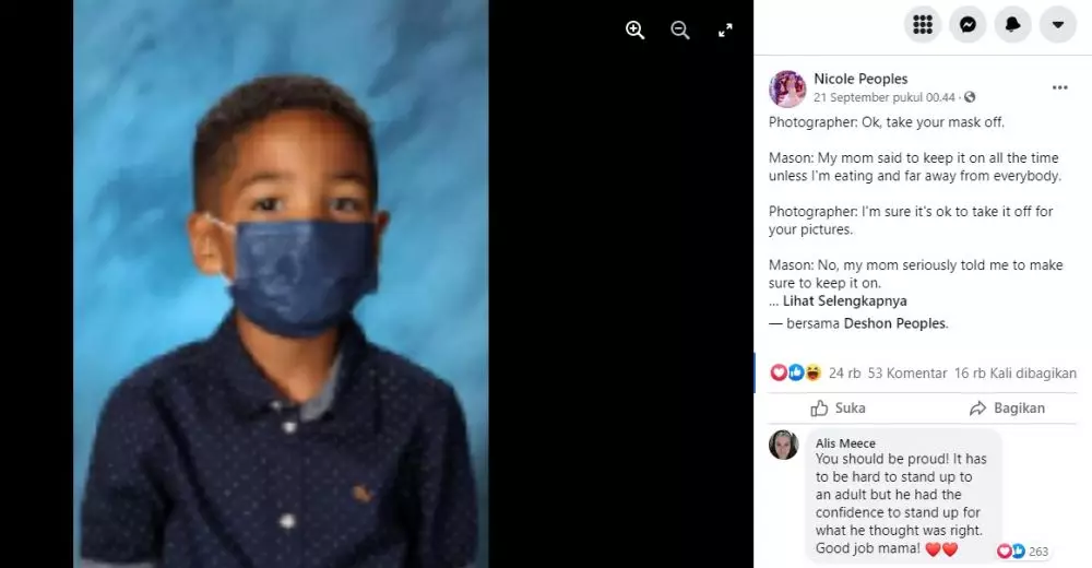 Alasan bocah tak mau tunjukkan wajah © pexels.com Alasan bocah tak mau tunjukkan wajah © pexels.com