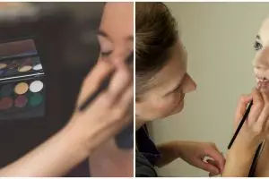 Aksi emak-emak nekat pinjam lipstik MUA di nikahan, bikin tepuk jidat