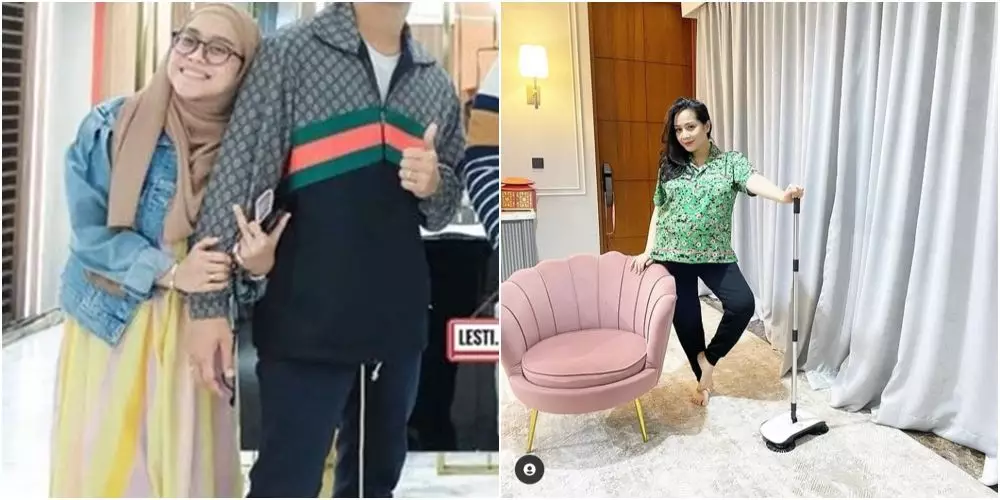 Beda gaya outfit hamil Lesty Kejora & Nagita Berbagai sumber  Beda gaya outfit hamil Lesty Kejora & Nagita Berbagai sumber